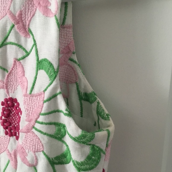 πHPπ TALBOTS Embroidered Floral Sheath π (EUC) - Picture 10 of 16